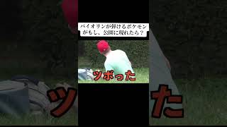 バイオリンが弾けるポケモンがもし、公園に現れたら？
