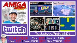 7/14/2024 - Amiga Music & Video With Guest Paulee Alex Bow, New Metro Siege Demo, Amiga News & More!