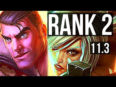 JAYCE vs RIVEN (TOP) | Rank 2, 9/2/3 | BR Challenger | v11.3