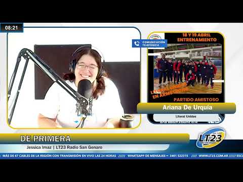 Litoral Unidos el básquet que une corazones en Armstrong Charlamos con Ariana de Urquia | De Primera