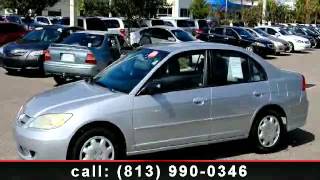 preview picture of video '2005 Honda Civic - Credit Union Dealer - Brandon Honda - Br'