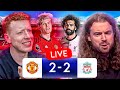 WATCHALONG | Man Utd 2 - 2 Liverpool | Laurence McKenna, Nicole Holliday & CultureCams 🔥