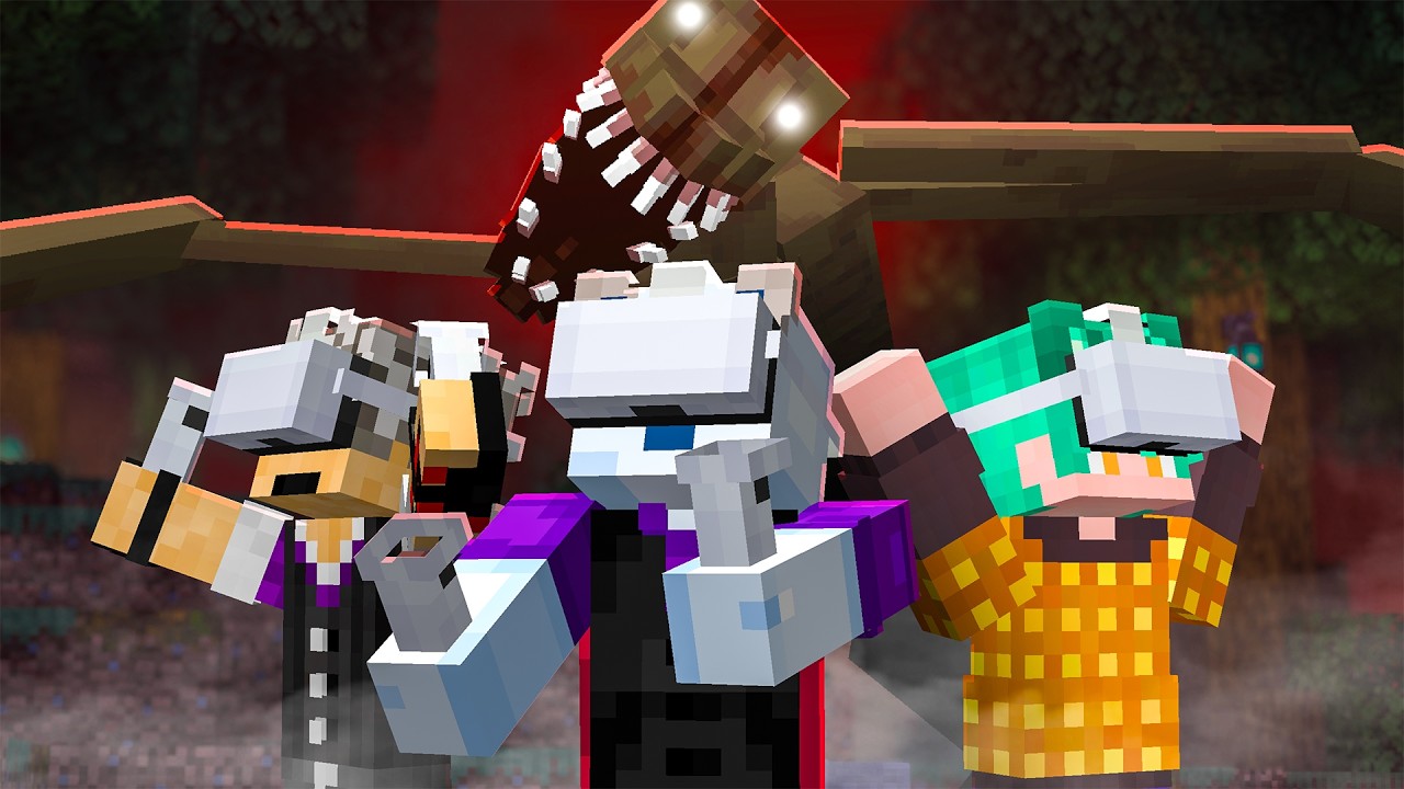 We added Every Horror Mod to Minecraft VR - YouTube