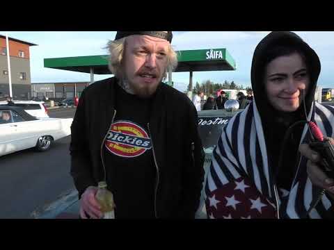 Pilsnerbil besöker Örebro Truckstop.