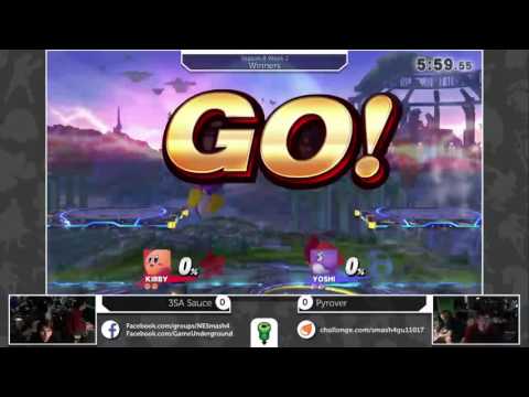 S4@GU 1-10 (Winner's Bracket): 3SA Sauce (Kirby) vs Pyrover (Robin/Yoshi)