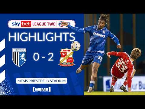 FC Gillingham 0-2 FC Swindon Town