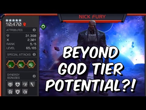 Nick Fury Beyond God Tier Potential - Abilities & Synergy Breakdown - Marvel Contest of Champions