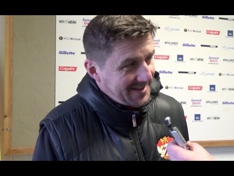 Marcus Law post match interview - Stratford - 17/03/2018