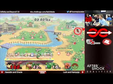 IaB33 PM - Oracle and Awestin vs Luck and Hamyojo - Winners Semis