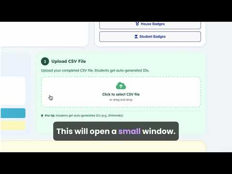 TrackEDU CSV import video