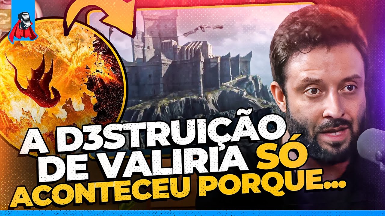 COMO ACONTECEU A QUEDA DE VALÍRIA? | Cortes The Nerdz