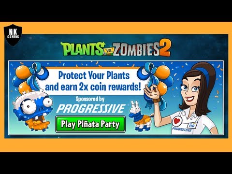 PvZ 2 - Pinata Party August 8, 2017 - "Progressive" - Day 9