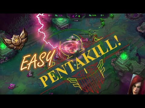How To Get Easy PENTAKILL Ranked [League of Legends]
