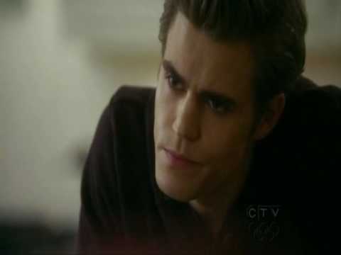 Stefan&Elena 1x13 Scene 2 - Kitchen. Talking about Damon.