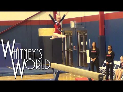 Whitney | Level 4 Beam (9.8) State Gymnastics Team Meet