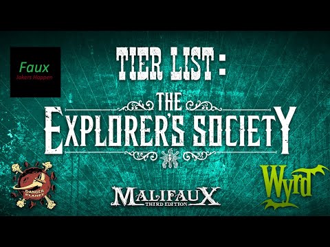 TIER LIST: The Explorer's Society - Malifaux M3E - FT: Goonhammer & @badfauxhaku6792  - GG3 2022