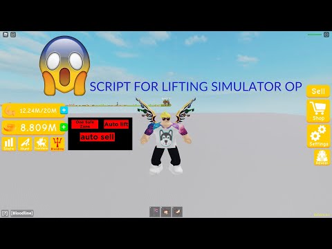 ✅LIFTING SIMULATOR HACK SCRIPT OP✅