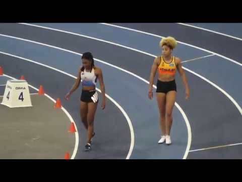 7''43: RAFFAI Estelle (60m ESF FINALE A) - Championnat IDF ES-SE en salle - EAUBONNE, 3/02/2019