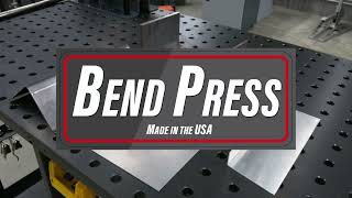 Bend Press Portable Press Brake Demonstration