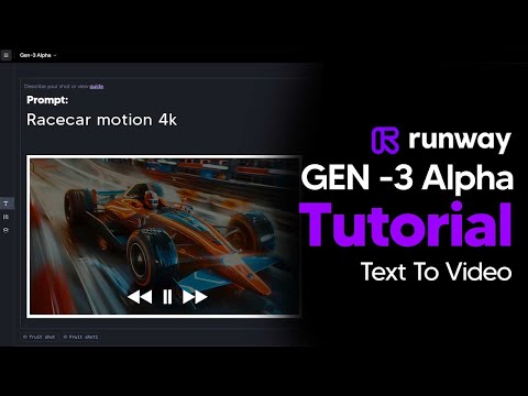 How To Use Runway Gen-3 Alpha - (Runway Gen-3 Tutorial) - Gen 3 Alpha Guide