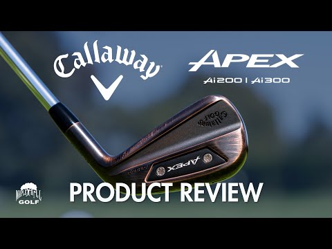 Apex Ai200 & Ai300 Brushed Copper Irons | Maple Hill Golf