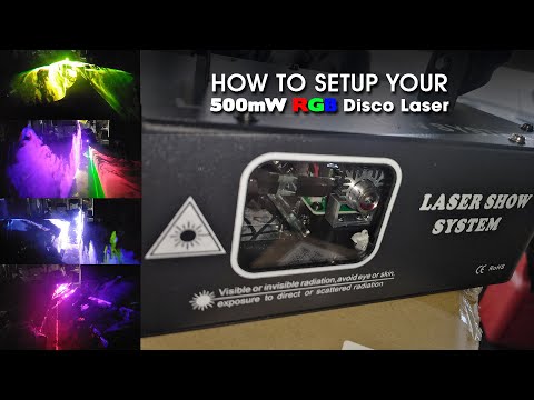 How to Set Up and Use a 500mW RGB Party Laser: A Beginner's Guide to Laser System Setup & Operation