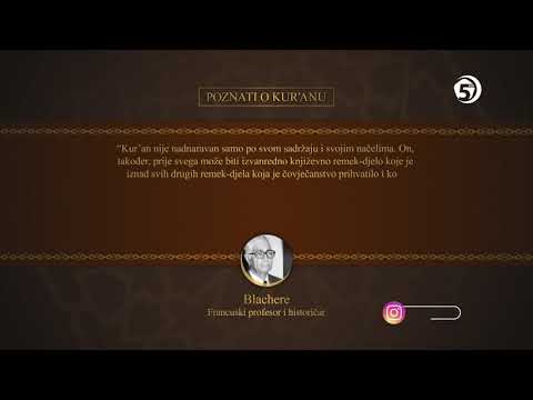 Poznati o Kur'anu - Blachere
