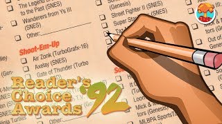 I Vote for the GamePro Reader's Choice Awards '92 - Defunct Games