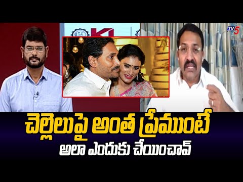 Congress Leader Ambati Rama Krishna Strong Counter to CM Jagan Over YS Sharmila | Tv5 News Teluguvoice