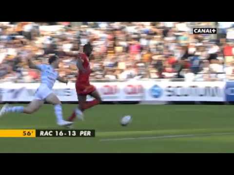 Top 14  5ème journée 2013/2014 Racing Métro 19 16 Perpignan Canal+