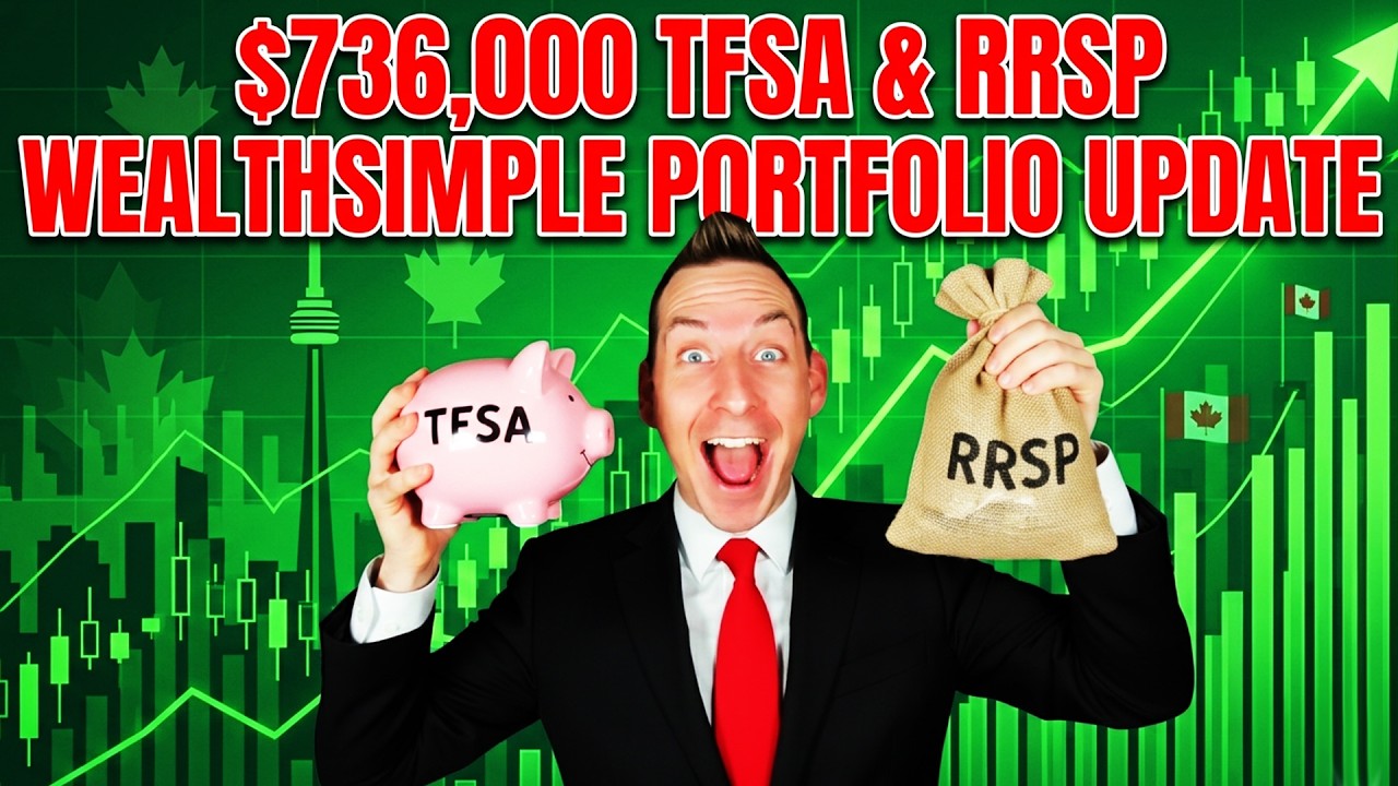 Wealthsimple TFSA & RRSP Portfolio Update 2026 | $736K Net Worth
