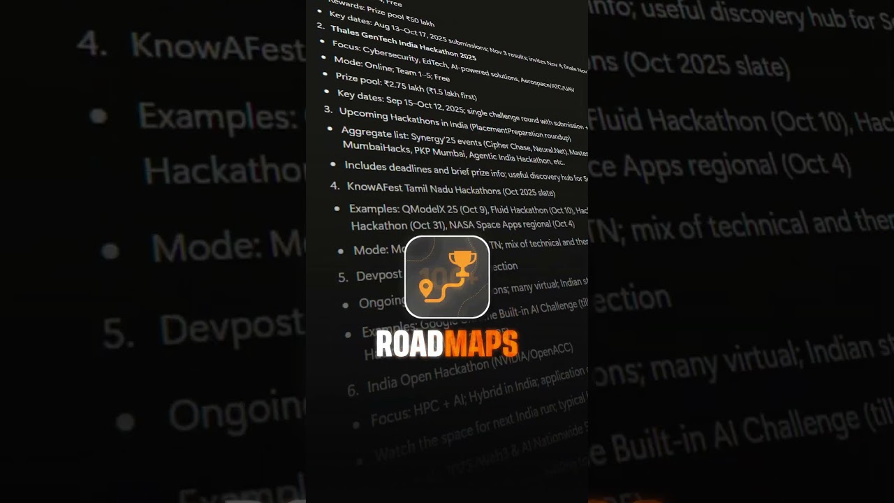 100+ Upcoming Hackathons in India | Tracker + Roadmaps + Deadlines 🔥