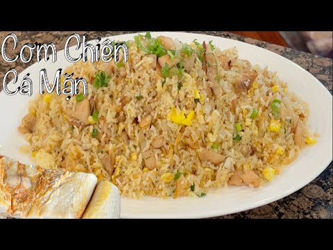 Cách Làm Cơm Chiên Cá Mặn Rơi Từng Hạt Giòn Rất Thơm Ngon   - Dried Salty Fish Fried Rice By Taylor