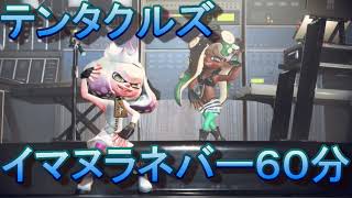 一時間耐久　スプラトゥーン2　イマヌラネバー　テンタクルズ　ヒメ：いとうりな　イイダ：Alice