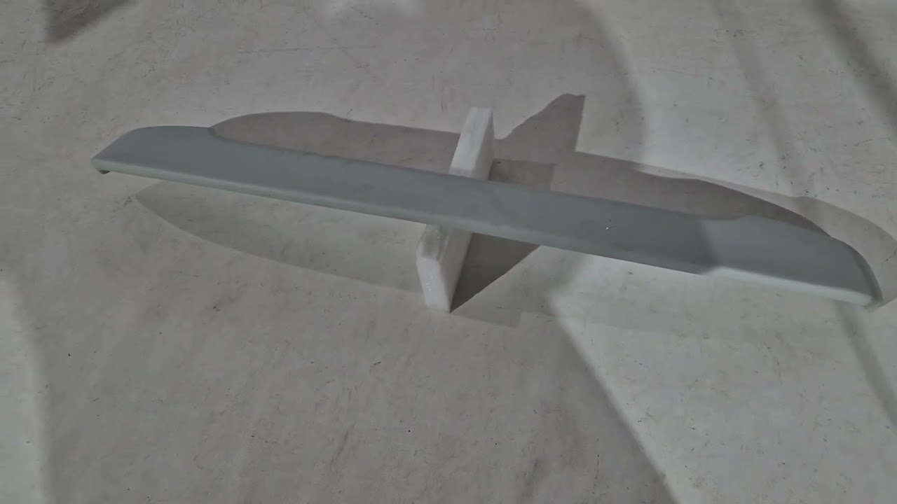 Спойлер (під фарбування) Video 1