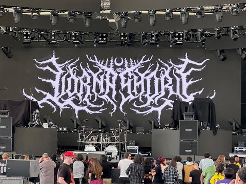 Lorna Shore "Cursed To Die" 5-10-23 at Pier 6 Pavilion in Baltimore, Md