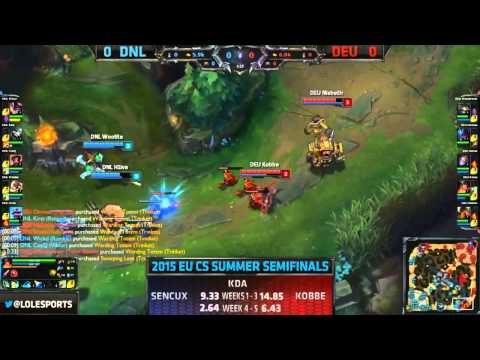 DEU vs DNL, Game 1   EU CS 2015 Summer Playoffs   Semifinal   Team Dignitas EU vs Denial
