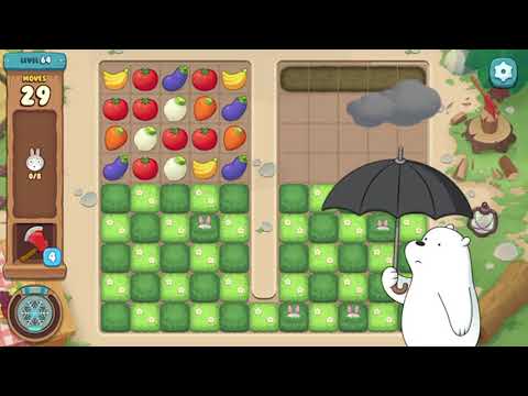 위베어베어스 더퍼즐 레벨 64 공략 (We Bare Bears the Puzzle Level 64)