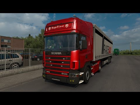 [ETS 2 Mod] Scania 124L v2.1 | Euro Truck Simulator 2 (1.31)