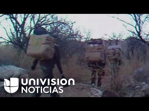 Una mochila de marihuana es el pasaje para cruzar la frontera de "los burreros"