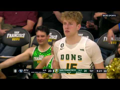 MBB | USF vs. BYU Highlights