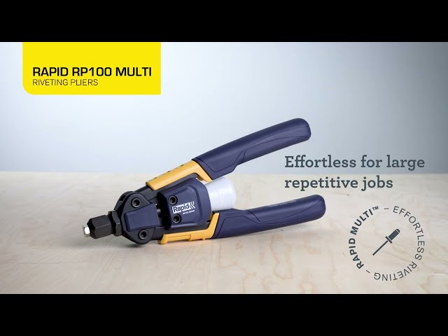 Rapid RP100 Pince à rivets multiples avec mécanisme de réduction de force - 3.2-4.8 mm-image