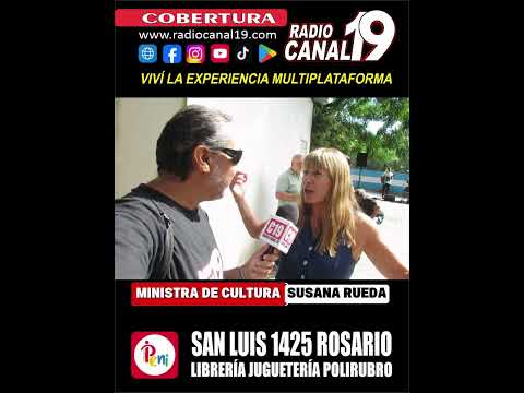 FESTIVAL LA PATRIA MIA: MINISTRA DE CULTURA DE SANTA FE SUSANA RUEDA