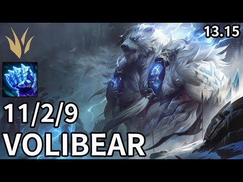 Volibear Jungle vs Master Yi - EUW Master | Patch 13.15