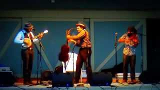 GOING DOWN THE ROAD FEELING BAD by DOM FLEMONS TRIO @ THE COMMONS in BUCHANAN, MI  2014