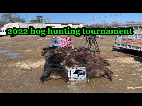 The 2022 hog tournament !! Over 200 animals checked in