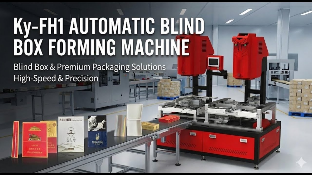 Blind Box Forming Machine video thumbnail