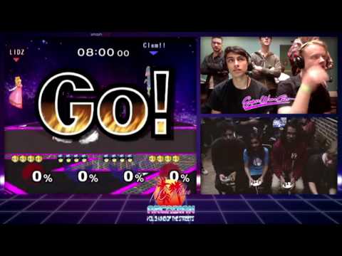 NC Arcadian III Doubles W2 - $mike & WAVE | Clem (Captain Falcon) vs ZENT and Forte (Peach)