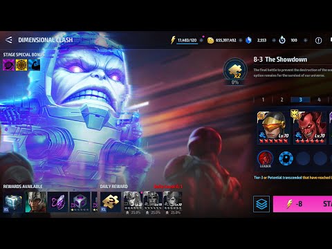 Dimensional Clash (Ultimate) Stage 8 Story - Marvel Future Fight