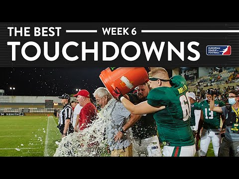The Best Touchdowns of Week 6 | European League of Football 2021